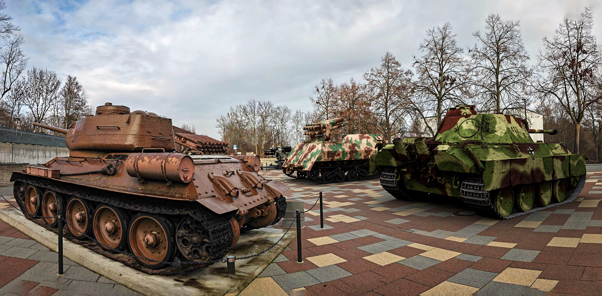 Deutsche Waffentechnik vor Ort virtuell erlebbar. © Augmented Monuments